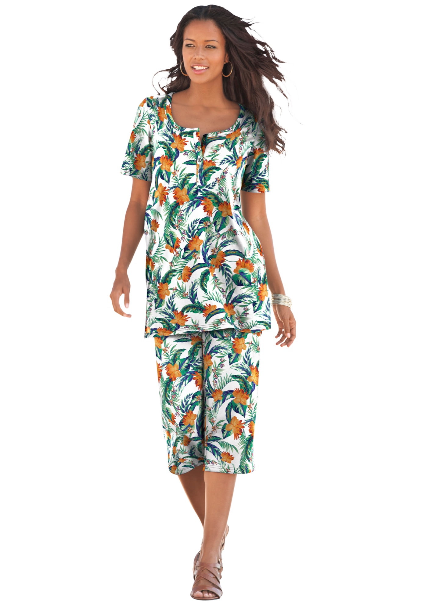 plus size matching jogger sets