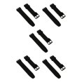 thumbnail image 3 of Baohd Versatile Silicone Watch Bands Watch Straps Replacement Rubber Wrist Band Black 20mm 5Set, 3 of 6