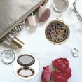 thumbnail image 4 of MasteelfCA Mini Trousse de Maquillage Ronde Pliante Double Face Miroir de Poche, 4 of 7