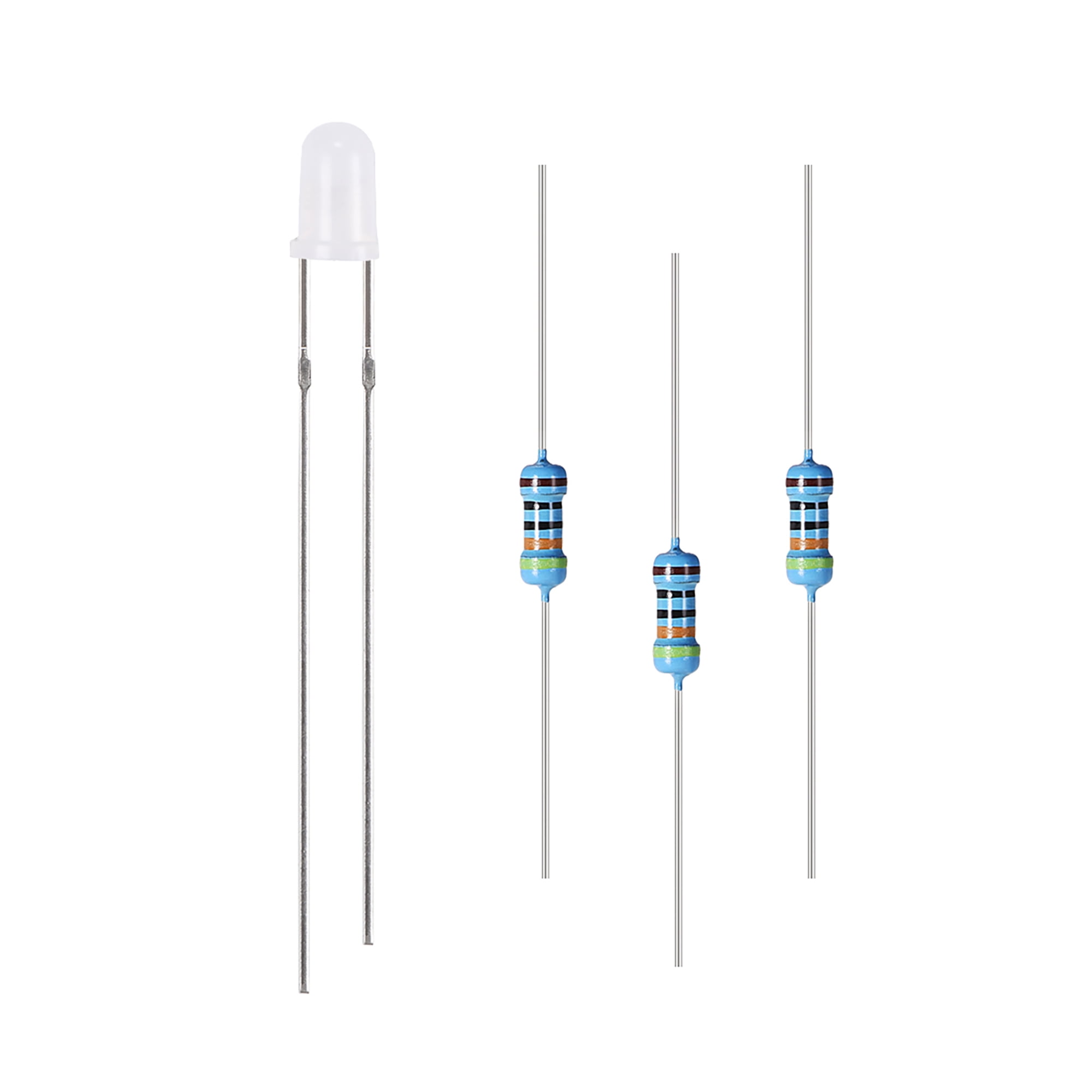 2-pin LEDs 3mm/5mm High Power Round Top Super-Bright Light Lamp Emitting Diode 2-pin LEDs 3mm/5mm High Power Round Top Super-Bright Light Lamp Emitting Diode