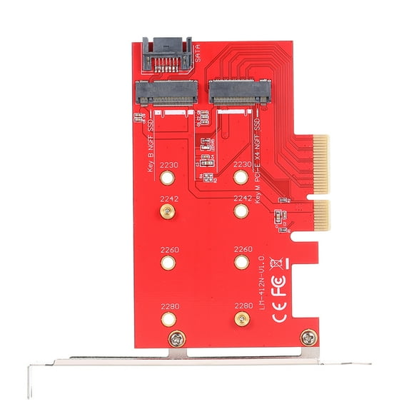 M.2 NVME NGFF SSD and B Key M Key M.2 NGFF (SATA Based) SSD to
