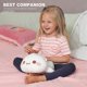 thumbnail image 4 of Lindo gatito de peluche, peluche de gato de anime suave, almohada para niños (blanco A, 30 cm), 4 of 5