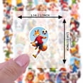 thumbnail image 6 of 35pcs-50pcs Cute Stickers Stationery Stickers Adventure Animal Stickers Kids Stickers for Phone Laptop Suitcase, 6 of 9