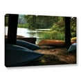 thumbnail image 2 of ArtWall Kevin Calkins "Kayaks at Rest" Gallery-Wrapped Canvas, 2 of 2