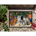 thumbnail image 3 of Cats under the Christmas Tree Doormat 24x36, 3 of 4