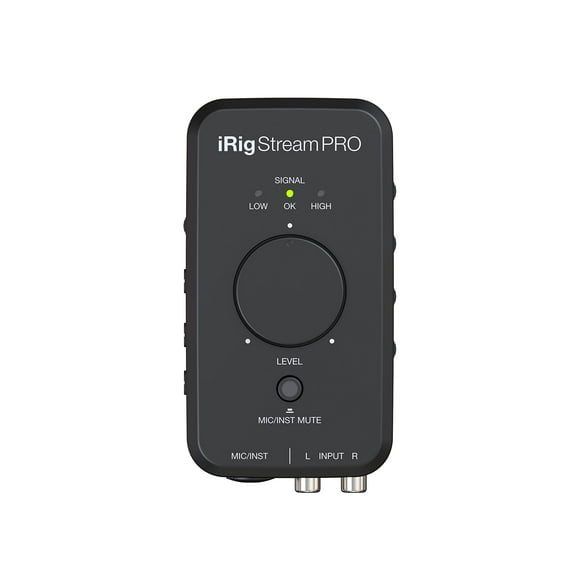 IK Multimedia iRig Stream Pro Streaming audio interface avec Multi-Entrée en Ligne mixer, Tout Ce Dont Vous Avez Besoin pour la Qualité Professionnelle en Streaming, dans la Paume de Votre Main.