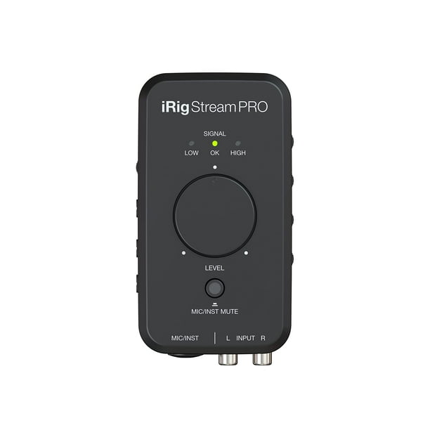 IK Multimedia iRig Stream Pro Streaming audio interface with in
