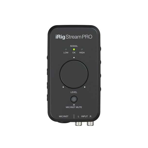 IK Multimedia iRig Stream Pro Streaming audio interface with in