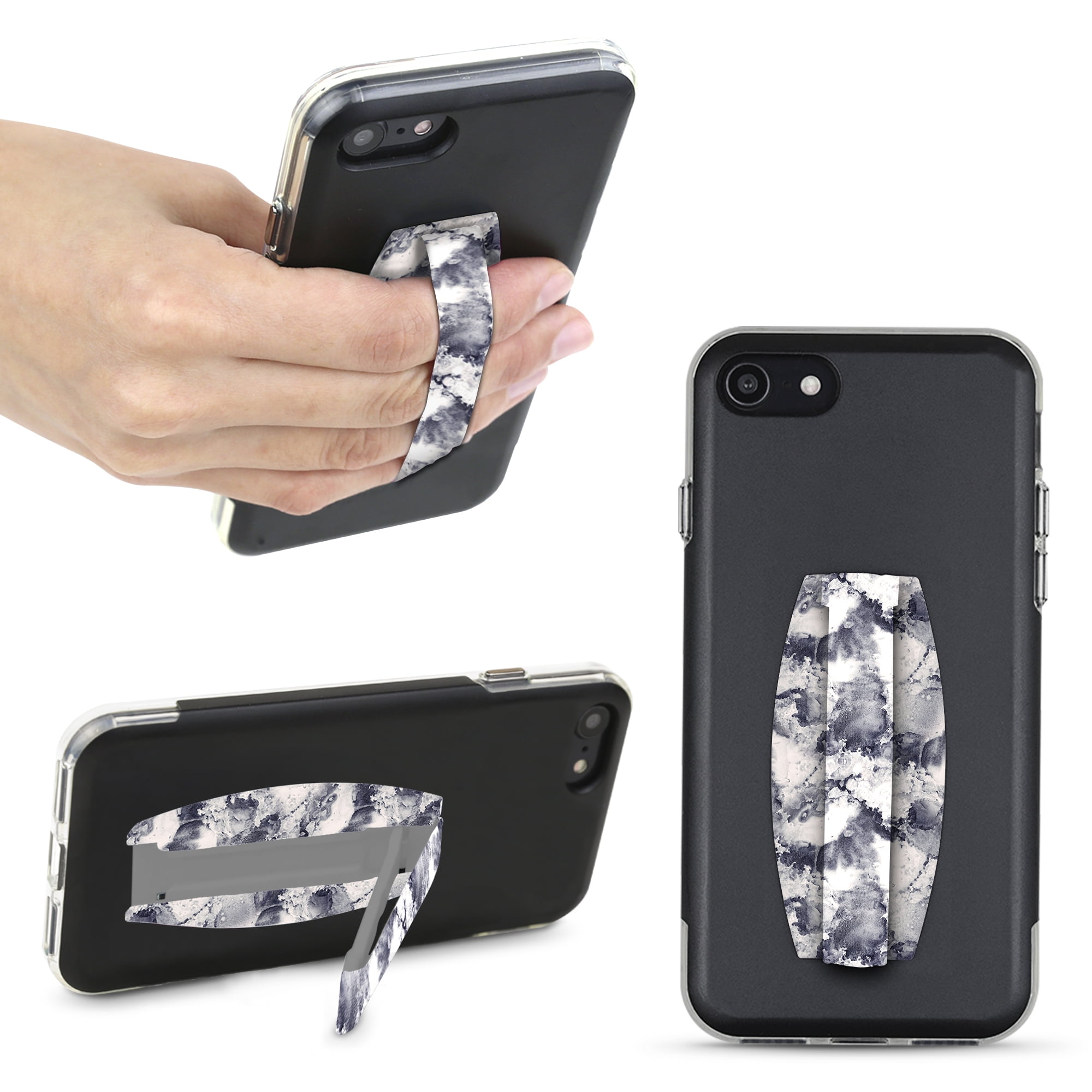 Gear Beast Universal Cell Phone Grip Ultra Slim Elastic Finger Holder & Phone Stand Walmart