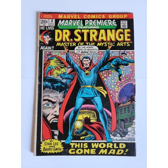 Marvel Premiere #3 Comic Book