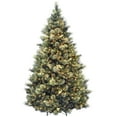 thumbnail image 2 of National Tree Company Clear Prelit Incandescent Green Flocked Pine Christmas Tree, 7.5', 2 of 4