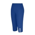 thumbnail image 5 of Neewe Womens Biker Shorts, High Waisted Yoga Shorts for Women Running Gym and Workout-Blue XL, 5 of 8