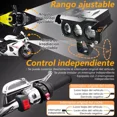 thumbnail image 2 of 2pcs Faros Auxiliares Cuatro Modos Para Auto Motocon Estrobo, 2 of 8