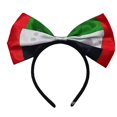 thumbnail image 4 of Diadema con bandera de país YONGSHENG Lazo de satén grande para niños y adultos, 4 of 4