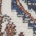 thumbnail image 3 of HomeRoots 480332 2 x 8 ft. Ivory Southwestern Power Loom Non Skid Runner Area Rug, 3 of 5