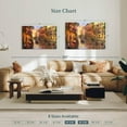thumbnail image 4 of Elephant Stock Romantic Sunset In Venice Wall Art - Horizontal Canvas Wall Art - Hallway Wall Decor - Places Canvas - Pink And Brown Decor By Dominic Davison - 39" x 26", 4 of 8