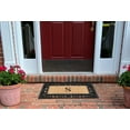 thumbnail image 5 of A1 Home Collections Outdoor Paisley Front Entrance Doormat, Black/Brown, 30 in x 18 in, 5 of 6