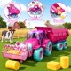 thumbnail image 3 of Set de juguete de tractor RC Funwee con luz y sonido para niños de 3 a 7+ años, 3 of 7