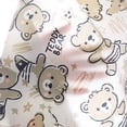 thumbnail image 4 of Faraee Toddler Boy Short Set 2 Piece Short Sleeve Button Down Shirt and Matching Casual Shorts Summer Beach Clothes Outfit Pink 12-18 Months, 4 of 5