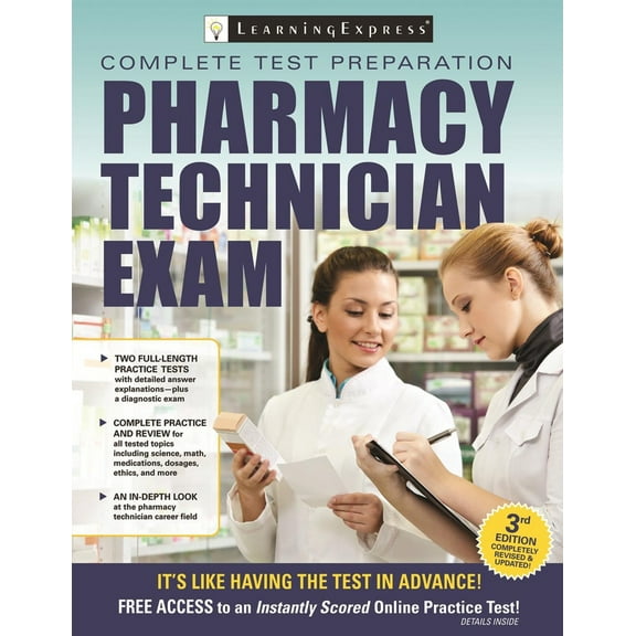 Pre-Owned Pharmacy Technician Exam (Paperback) 161103079X 9781611030792