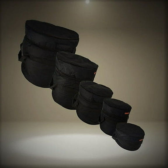 Gearlux 5-Piece Drum Bag Set for 12" Tom, 13" Tom, 14" Snare, 16" Floor Tom, 22" Bass Drum