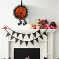thumbnail image 4 of Witch Halloween Wreath Witch Legs Decoration Wreath For Front Door,Witch Wreath Hanging Welcome Wreath Sign Halloween Decor, 4 of 5