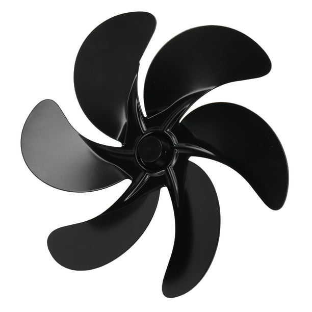 Pieza de aspa del ventilador de la estufa, ventilador de chimenea de 6 aspas Aspa del ventilador de la chimenea universal Reemplazo de la aspa del ventilador de la chimenea Características de vanguardia