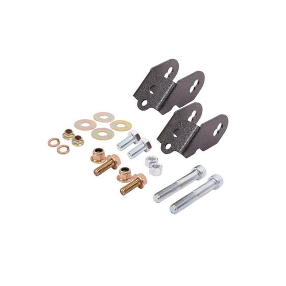 BMR Suspension 15-18 Ford Mustang S550 Rear Camber Adjustment Lockout Kit - Black Hammertone