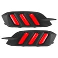 thumbnail image 1 of Trasero Parachoques Reflector Cola Luz Rojo Amarillo para Honda Civic 1 Par, 1 of 1