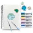 thumbnail image 4 of Sharpie Permanent Markers, Mystic Gem Special Edition, Ultra-Fine Point, Assorted Colors, 12 Count, 4 of 8