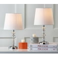 thumbnail image 2 of SAFAVIEH Derry 15 in. Crystal Table Lamp with Off-White Polyester Shade, Set of 2, 2 of 8