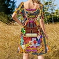 thumbnail image 3 of Circus Carnival Amusement Festival Sleeveless Dress summer clothes dresses for women, 3 of 6