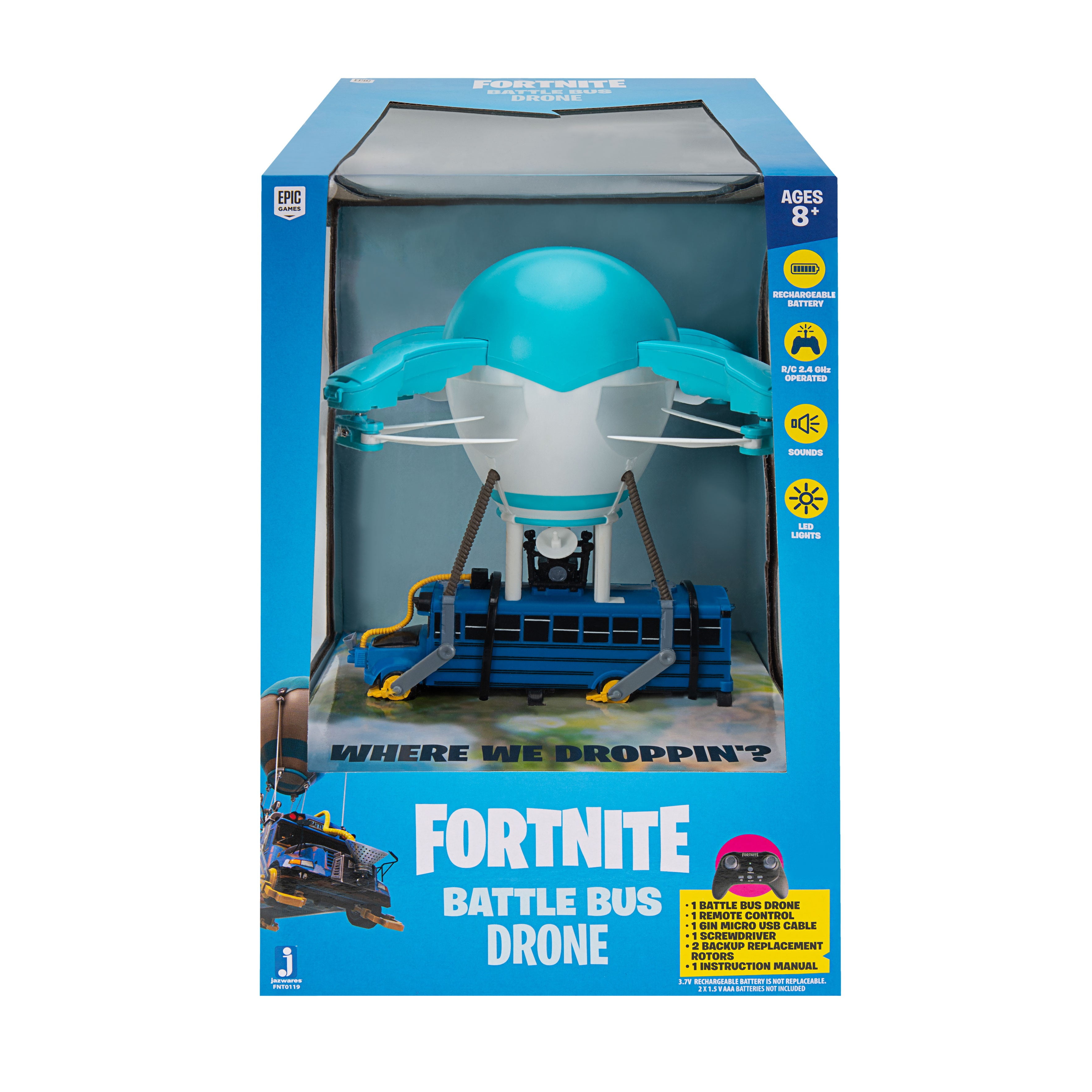 fortnite battle bus toy walmart