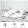 thumbnail image 7 of FREEAMG Dish Drying Mat Ocean Turtles Kitchen Dish Pads Super Absorbent Microfiber Dish Drying Rack Pads Safe Heat-resistant Kitchen Counter Mat,18x24 Inch, 7 of 7