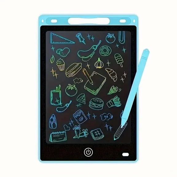 RHEA- 8.5 Inch Lcd Writing Tablet For Kids Sketch Drawing Pad Doodle Board Light Blue