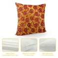 thumbnail image 4 of COMIO Pizza Throw Pillow Covers for Couch Sofa Bed, Pepperoni Decorative Pillows Cushion Covers, Funny Delicious Fast Food Theme Pillow Inserts Not Included, 4 of 5