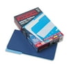 Pendaflex Interior File Folders, 1/3 Cut Top Tab, Legal, Navy Blue, 100/Box