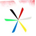 thumbnail image 4 of OULII Fletchings Traditional Arrows TPU Mixed Color 27Pcs 3 Inches for Bows, 4 of 8