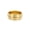 Gold, variant on Men’s Stainless Steel Ring Double Row Whacking Texture Wedding Bands Gold Size 12