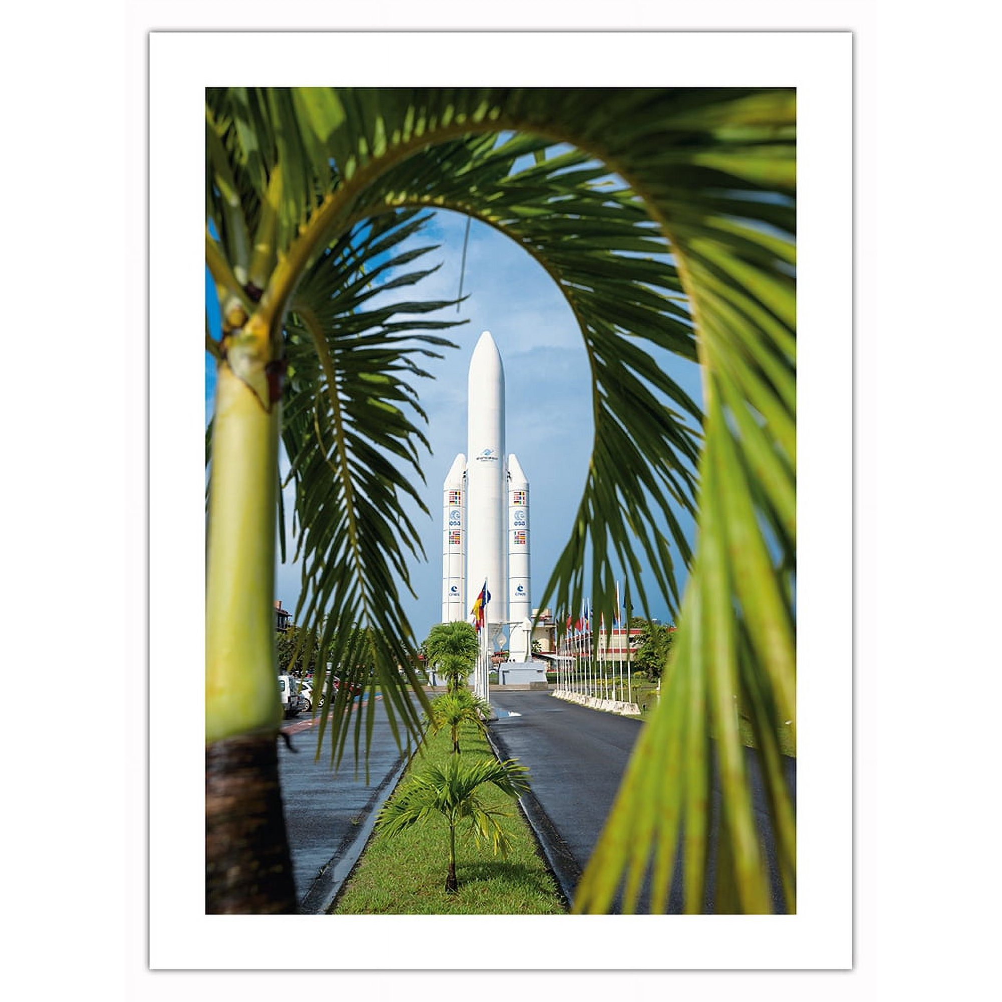 NASA s James Webb Telescope Prelaunch Dec. 25 2021 - NASA Color Photo - Bamboo Fine Art 290gsm Paper Print (Unframed) 18x24in