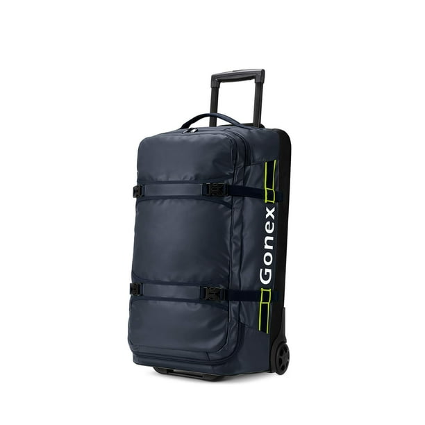 Bolsa de viaje con ruedas Gonex de 70 litros con ruedas, repelente al agua de 25 pulgadas