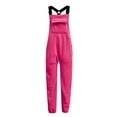 thumbnail image 3 of Salopette Brossée pour Femmes Bretelles Ajustables Pantalon de Ski d'Hiver Chaud Combinaison Décontractée Douce et Confortable pour Activités Extérieures, 3 of 4