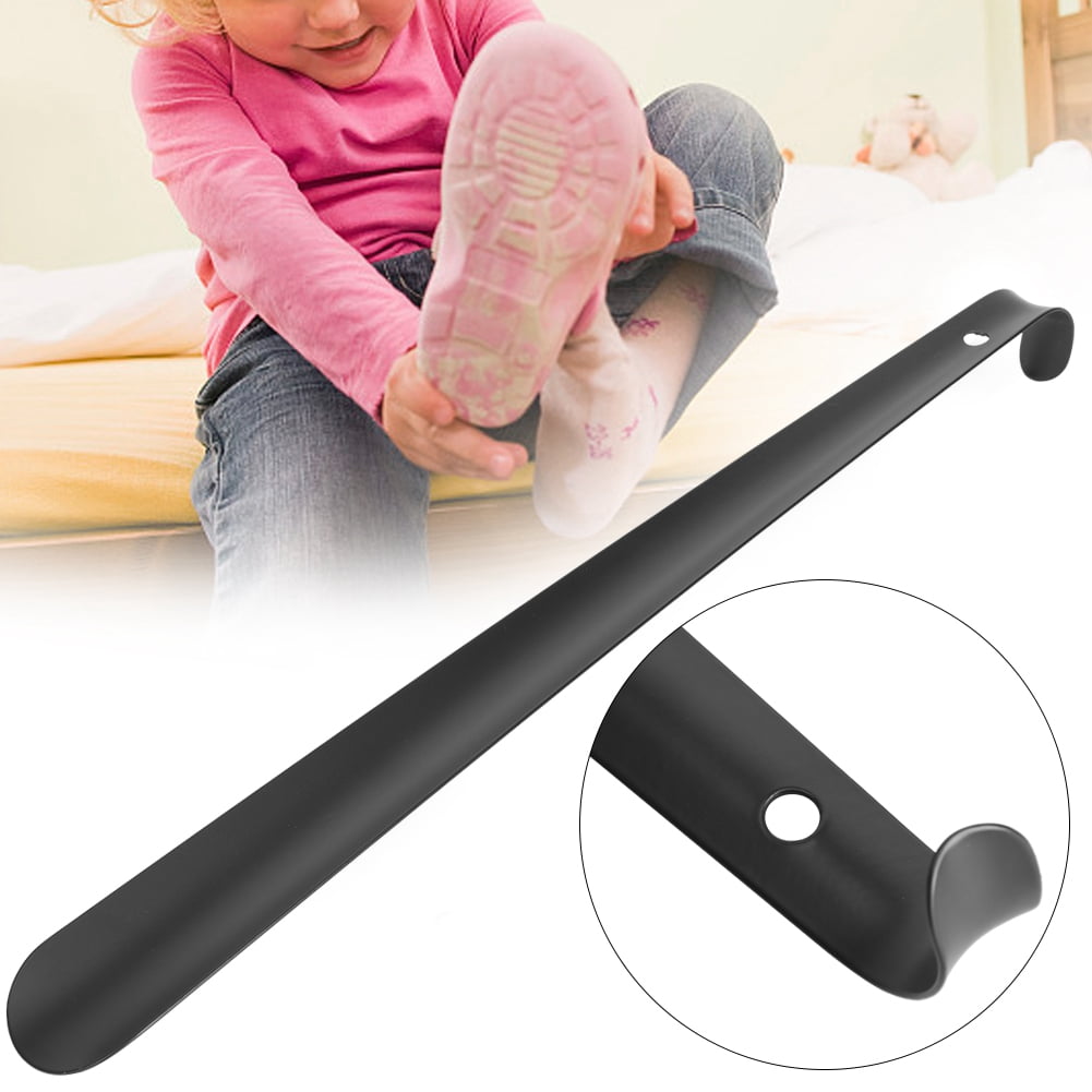 LYUMO Shoe Horn, Shoe Spoon, 42cm Metal Stainless Steel Shoe Horn Long