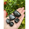 thumbnail image 4 of Jet Tumbled Stones, Polished Natural Jet Gemstone, Jet Healing Crystals (Jet, 5 Pound), 4 of 8