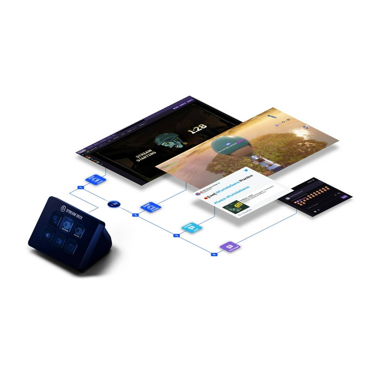 Elgato Stream Deck Mini 6 LCD Keys - Gaming Video Recording