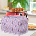 thumbnail image 4 of Toaster Cover 4 Slice Long Slot Red Rose Print Bread Maker Covers Machine Washable Appliance Accessories, 4 of 8