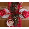 thumbnail image 4 of 14 x 108 in. Holly Berry Plaid Table Runner, 4 of 9