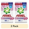 (2 pack) Ariel Laundry Detergent Powder with a Touch of Downy Freshness, 105 oz, 66 Loads