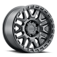 thumbnail image 2 of Raceline 953B-KRANK 17" Cast Aluminum Wheel, KRANK SATIN BLACK 17X8.5 6X139.7 0mm Fits select: 2015-2018 CHEVROLET SILVERADO K1500 LT, 2014 CHEVROLET SILVERADO K1500, 2 of 2