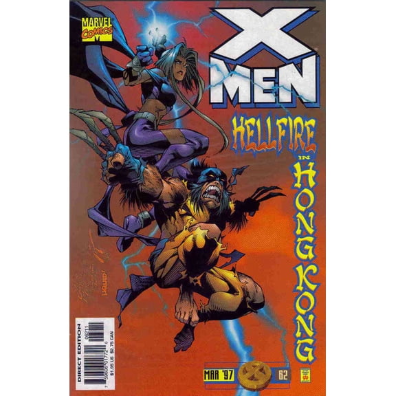 X-Men (2nd Series) #62A VF ; Marvel Comic Book
